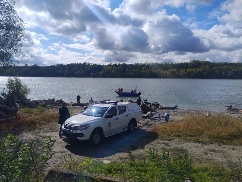 Mesto gde se prevrnuo čamac