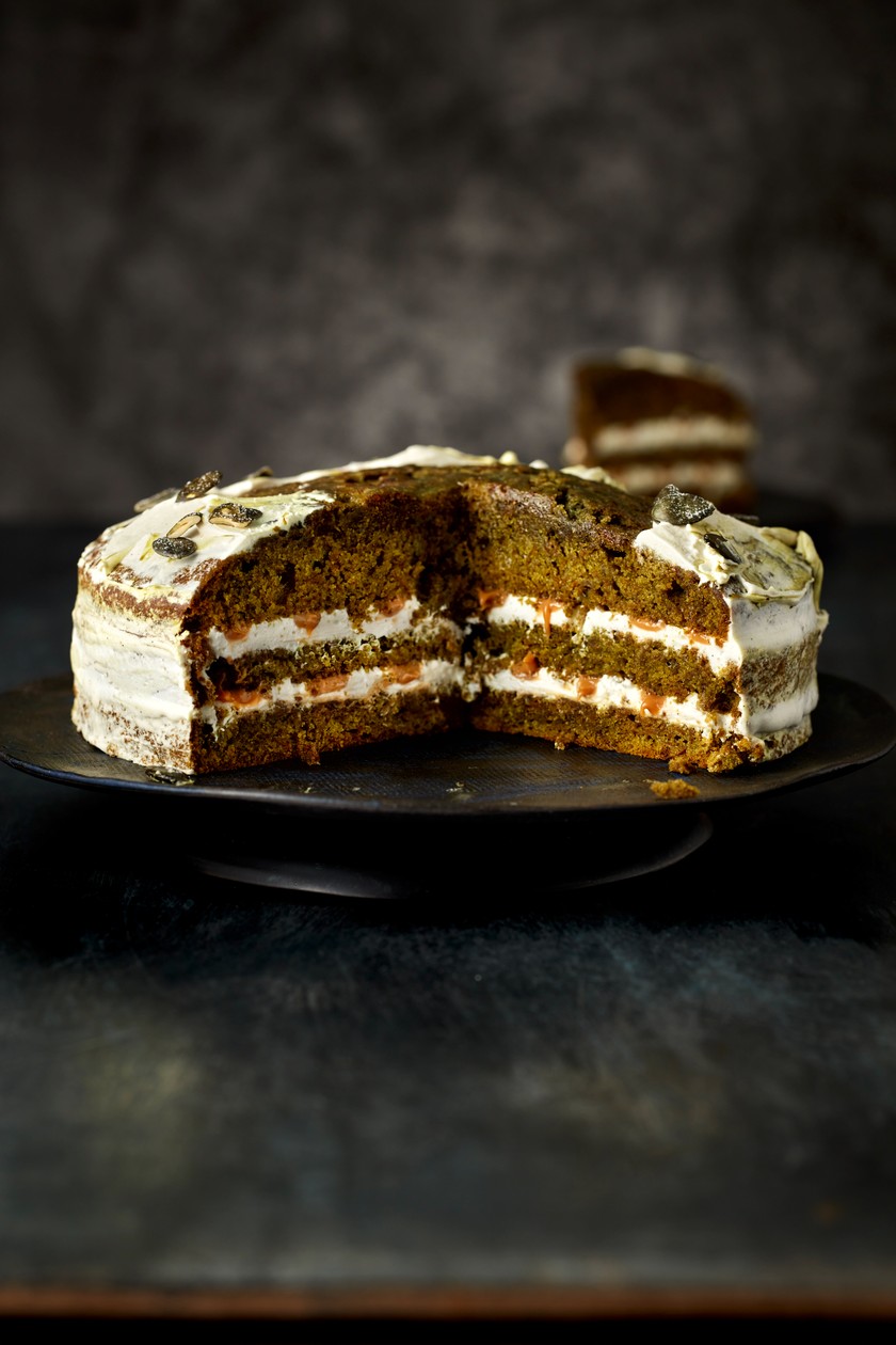 Ein Rezept aus dem neuen Buch «Back dich um die Welt» von Star-Pâtissier Christian Hümbs: eine leckere Pumpkin Pie.  