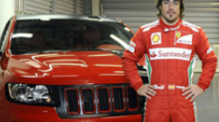 Nézd meg Alonso és Massa egyedi Jeepjét!