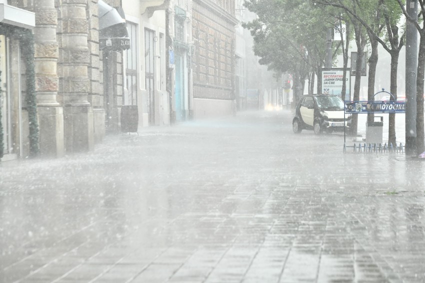 Jake padavine i velika količina kiše su opasna pojava