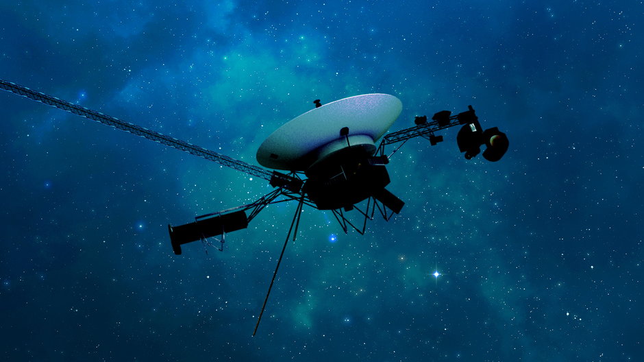 Voyager w przestrzeni kosmicznej