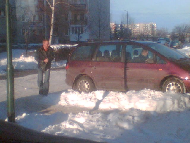 Disiaj już nie padało i od rana ¶wieciło słońce - Jawor 26.01.07