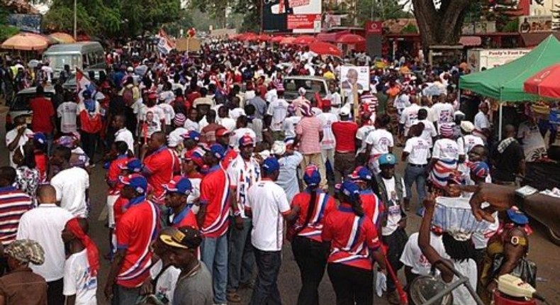 Supporters of the NPP