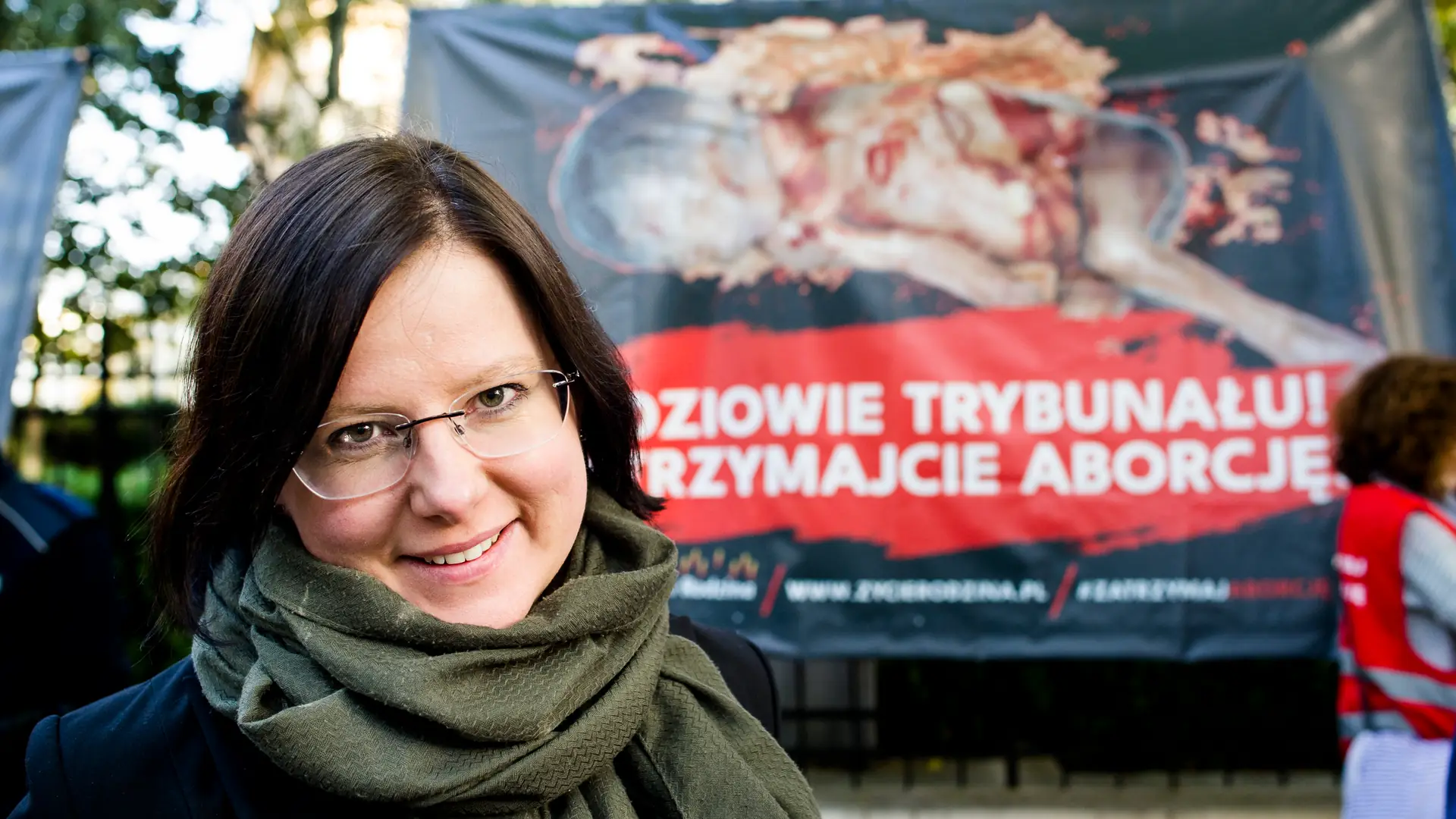 Kaja Godek myśli, że zwolennicy aborcji chcą krzywdzić niepełnosprawne dzieci