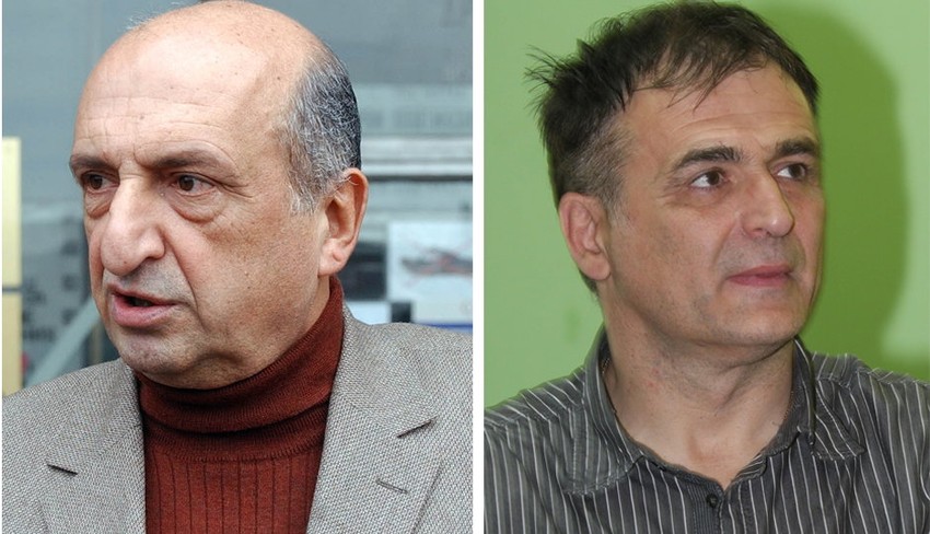 Bivši i sadašnji predsednik DHSS - Vladan Batić i Branislav Lečić