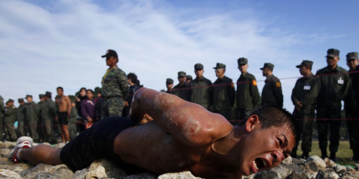 The 'Road to Heaven,' one of Taiwan's most brutal military training events