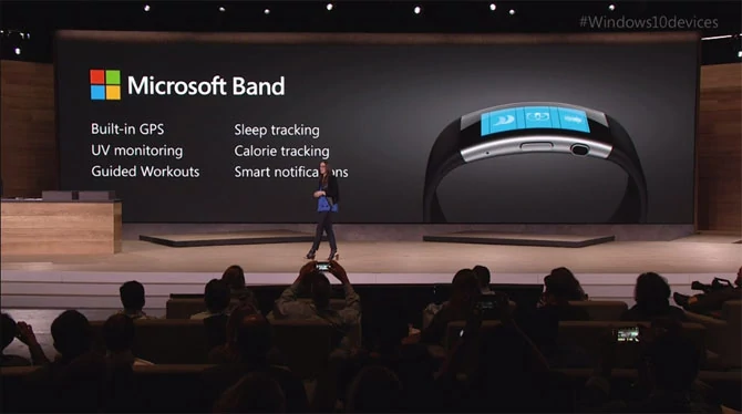 Opaska Microsoft Band ma naprawdę duże możliwości