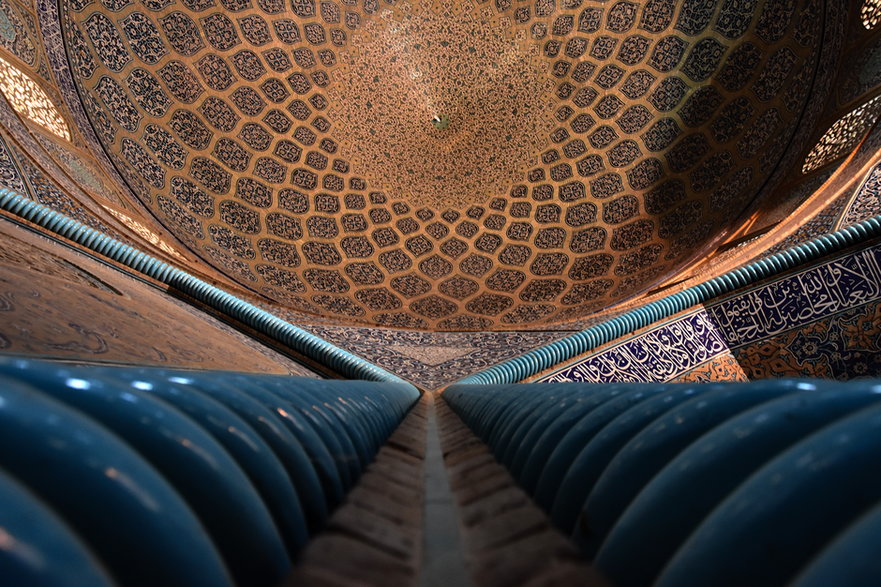 Isfahan. Meczet Szejka Lotfollaha, kopuła