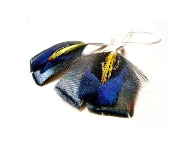 Biżuteria Still Tree Jewellery z oferty butiku trendsetterka.com - kolczyki z ptasich piór