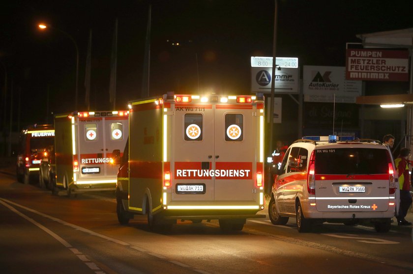 Niemcy. Atak szaleńca w pociągu z Treuchtlingen do Würzburga