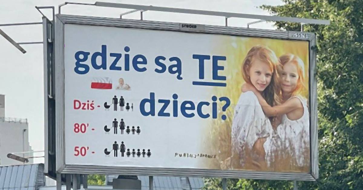 Widziałeś billboardy "gdzie są TE dzieci"? "Miliony wyrzucone w błoto" |  Ofeminin