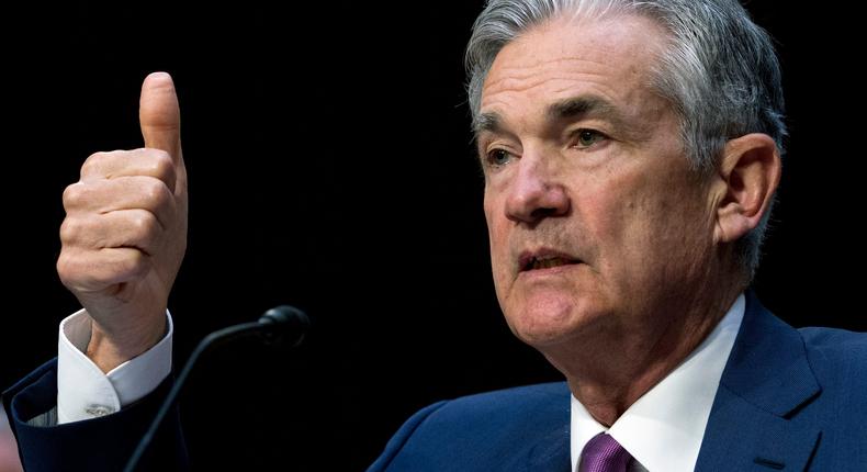 Federal Reserve Board Chair Jerome Powell testifies before the Senate Committee on Banking, Housing, and Urban Affairs on 'The Semiannual Monetary Policy Report to the Congress', at Capitol Hill in Washington on Tuesday, July 17, 2018.Jose Luis Magana/AP