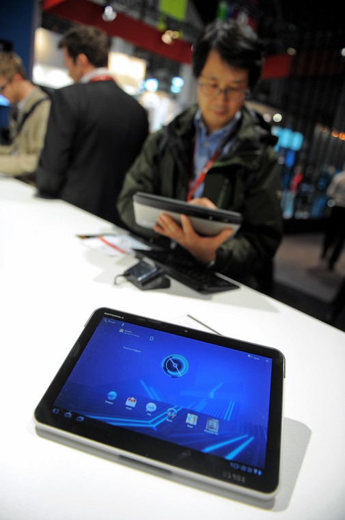 Mobile World Congress 2011 w Barcelonie: tablet Xoom wyprodukowany przez Motorolę