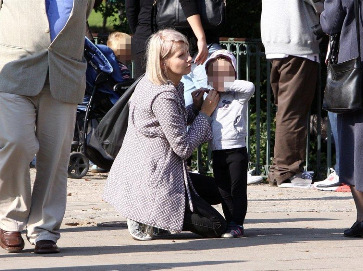 Edyta Pazura z córką