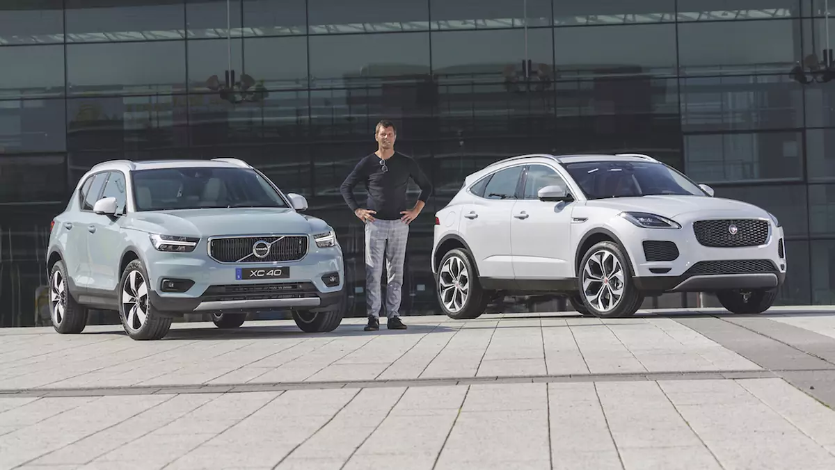 Jaguar E-Pace i Volvo XC40