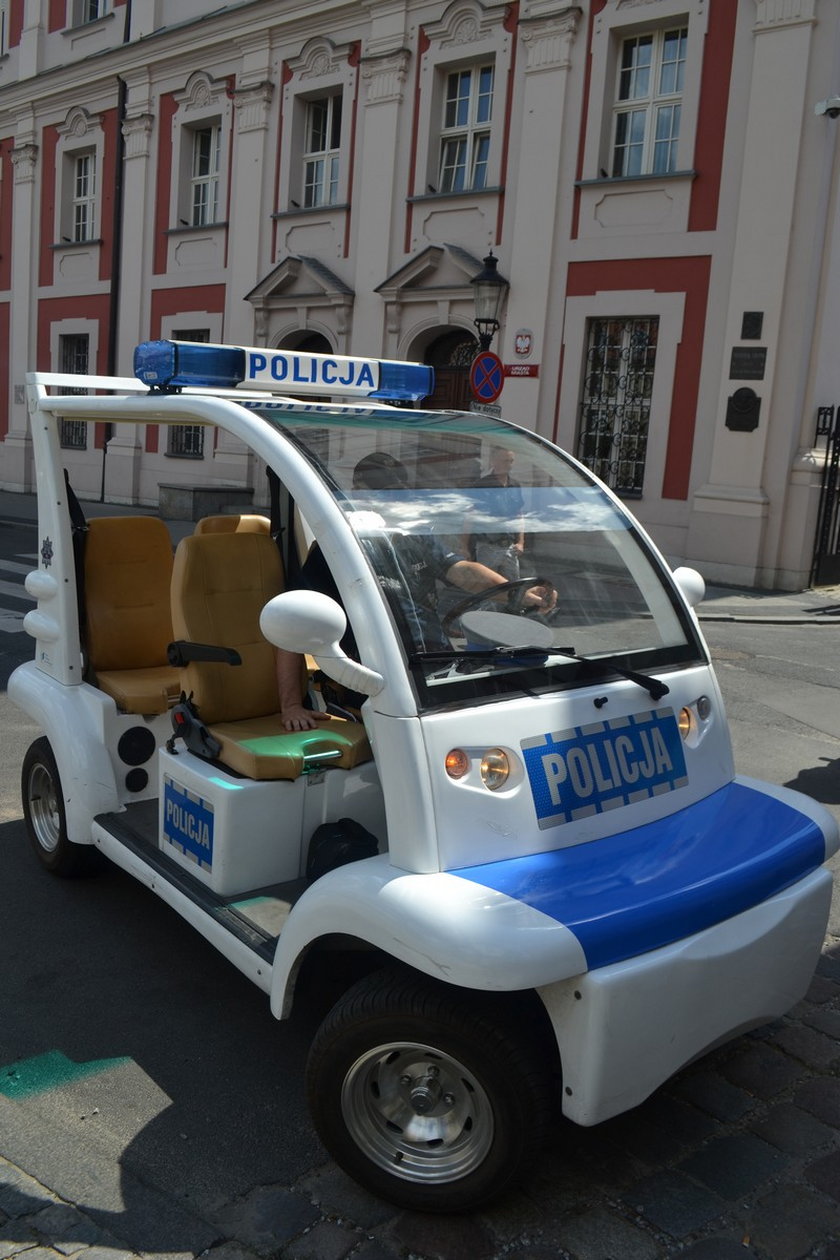 Poznańska policja będzie pilnowała miasta w meleksie