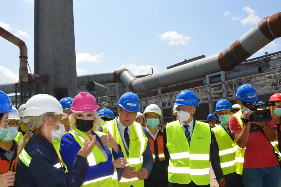 Zorana Mihajlović u rudniku