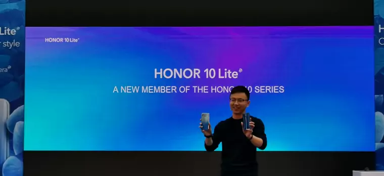 Honor 10 Lite w Polsce. Cena? Tylko 999 złotych