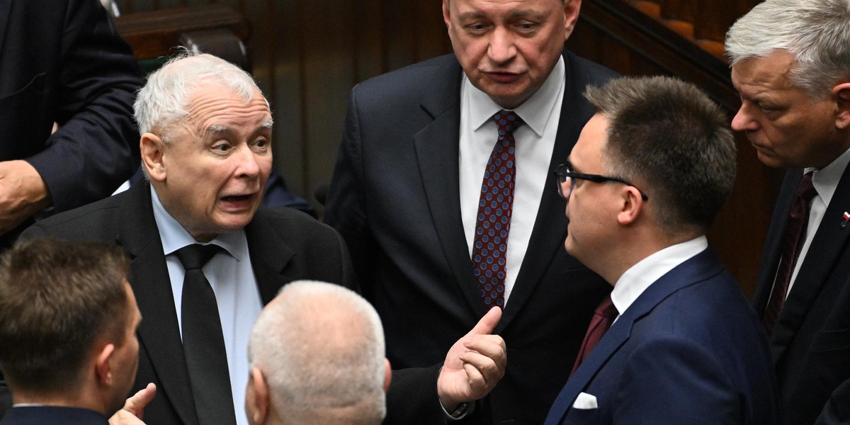 Kaczyński o wyborach wicemarszałków. Co będzie, jeśli Witek przepadnie?