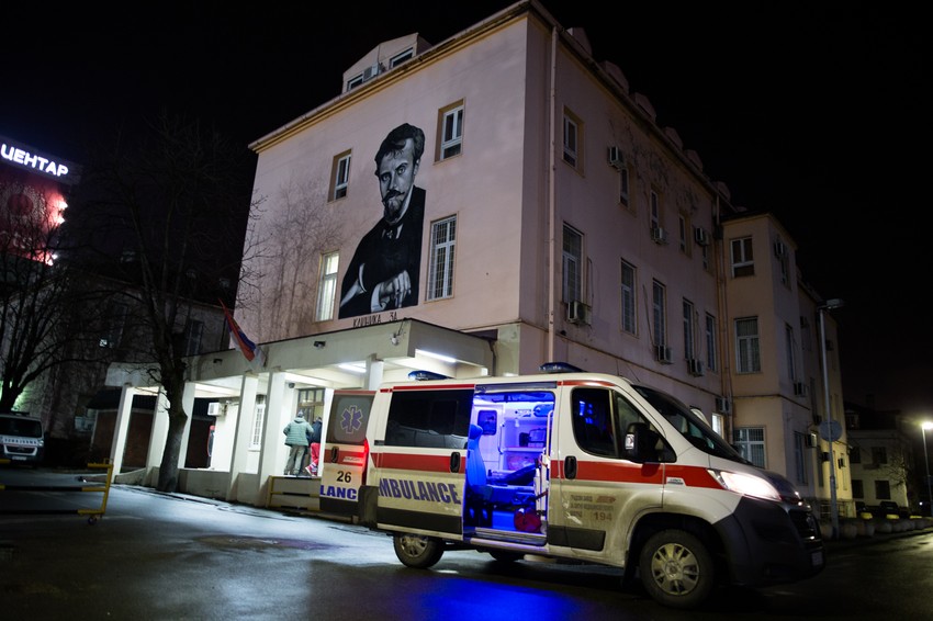 Jedna pacijetnkinja je prevezena u Kliniku za psihijatrijske bolesti "Dr Laza Lazarević"