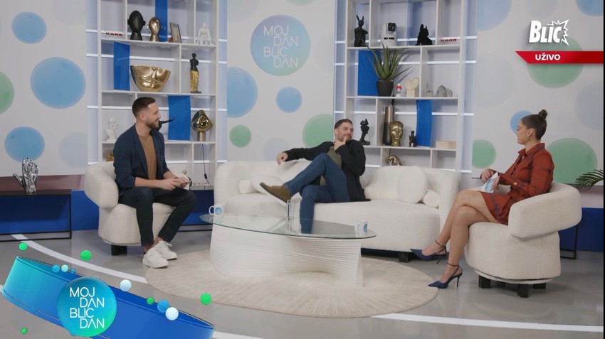 Milan Marić u Blic danu