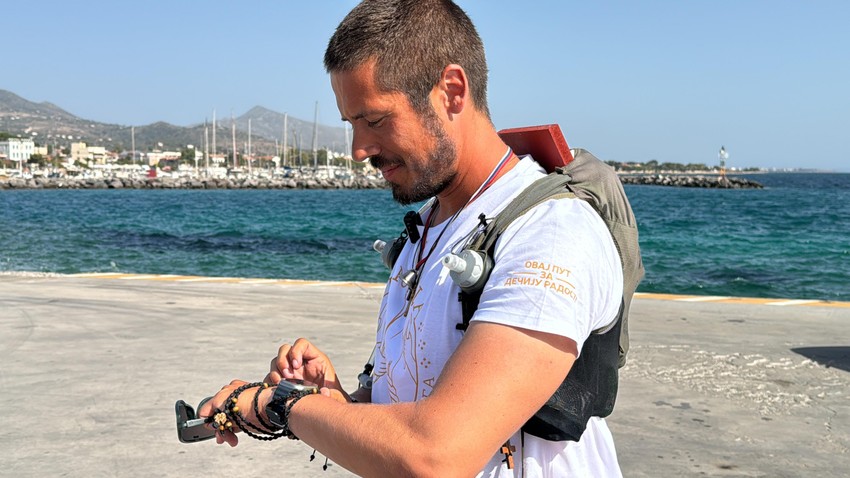 Nikola Rokvić stigao na Eginu sa suzama u očima