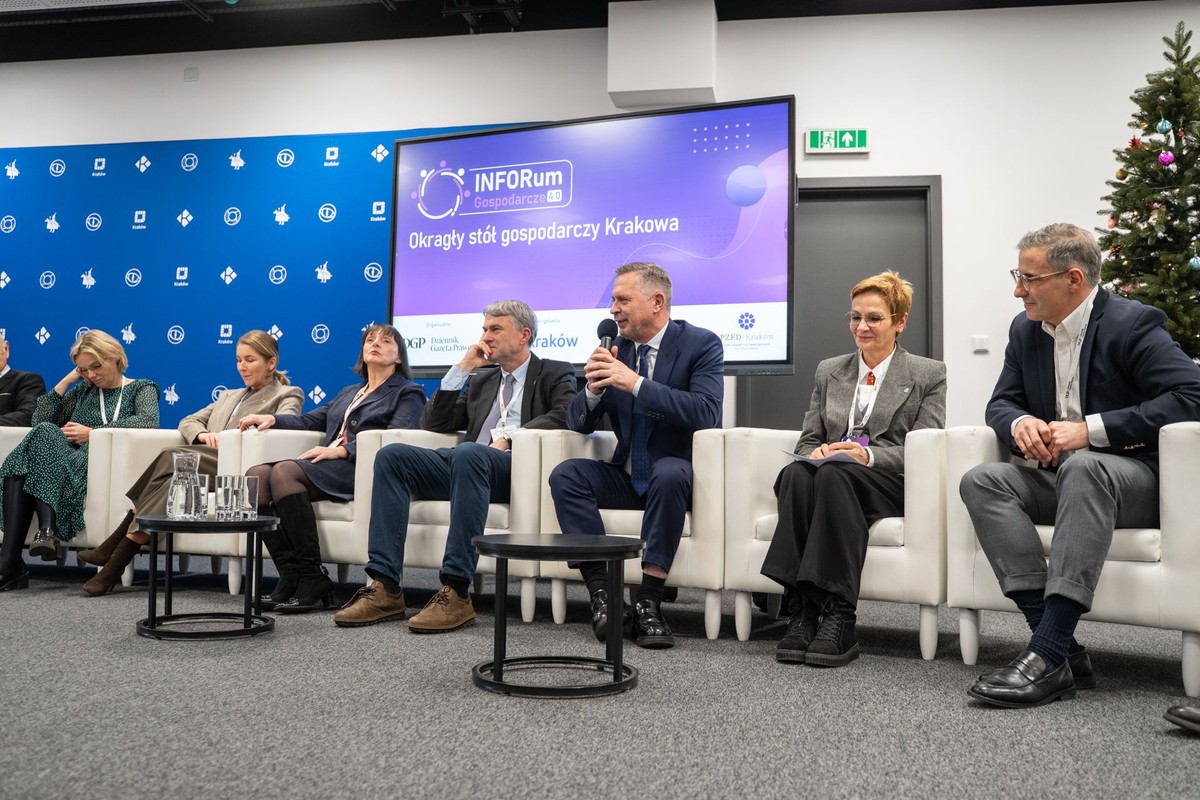 kraków, inforum, gospodarka