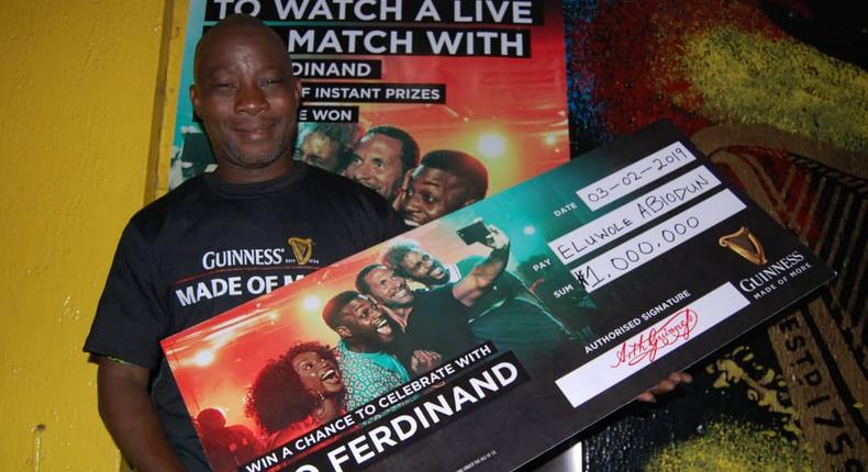 Guinness fans made of more: 5 more millionaires rewarded in Enugu, Ikorodu, Benin, Ile-ife