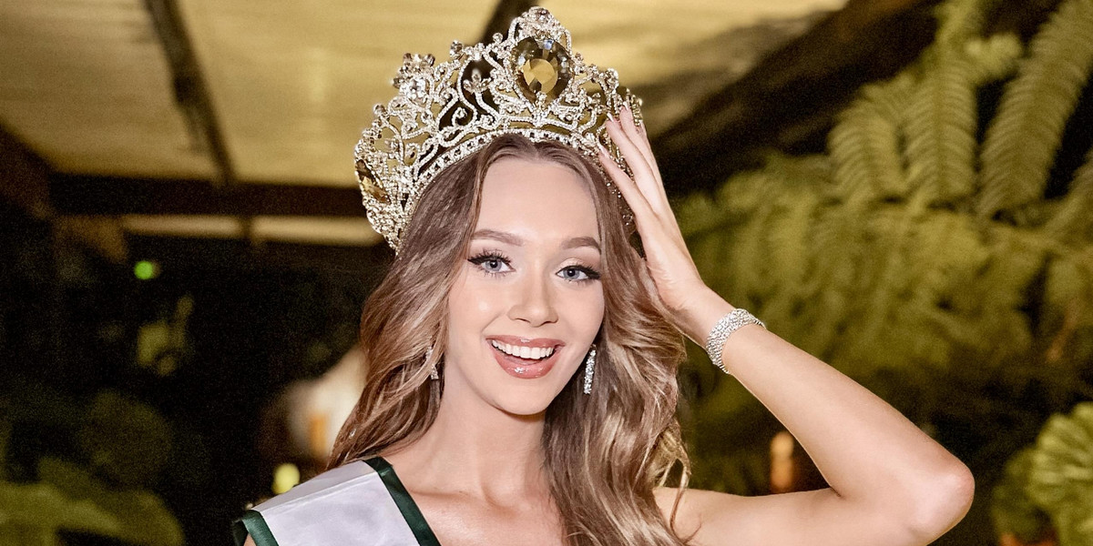Polska Miss Aleksandra Klepaczka najpiękniejsza na wyborach w Kolumbii.
