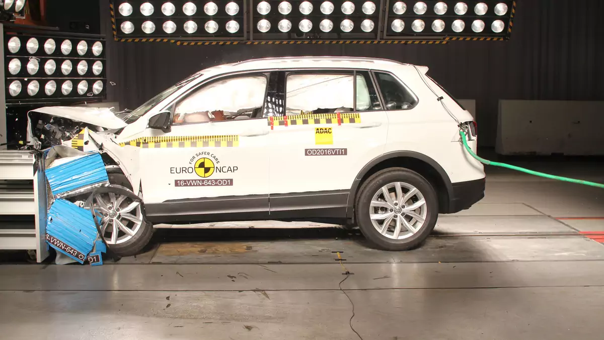 Volkswagen Tiguan - test zderzeniowy EuroNCAP