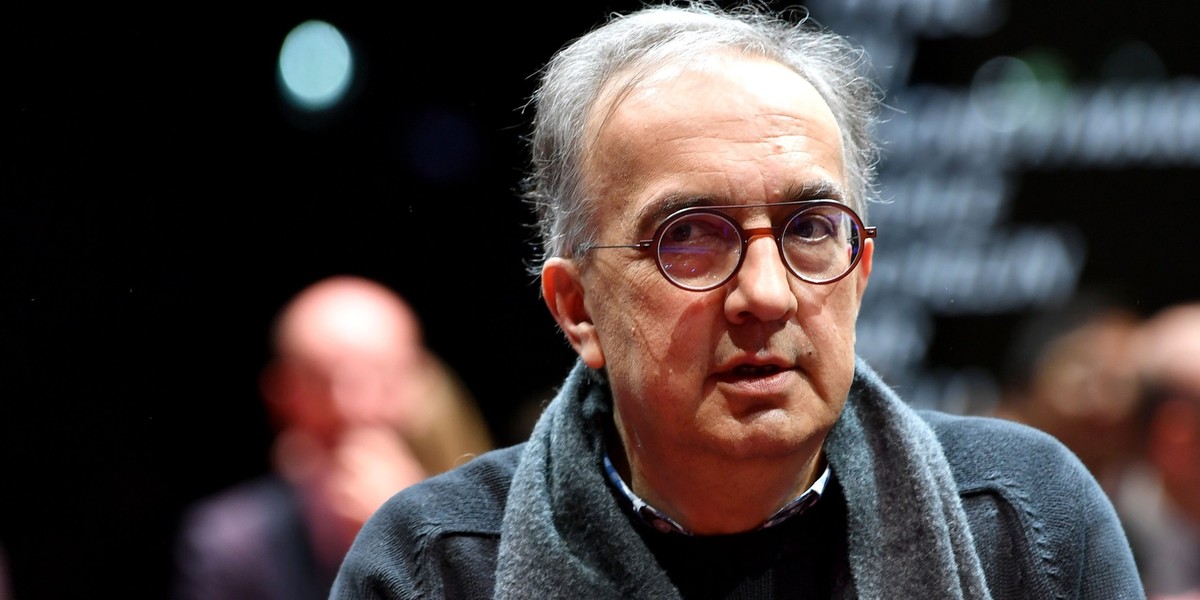 Nie żyje Sergio Marchionne, były szef Fiata. Miał 66 lat. Kurs akcji firmy ostro w dół