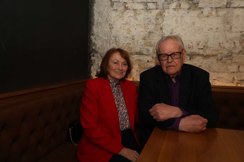 Leo Martin sa ženom