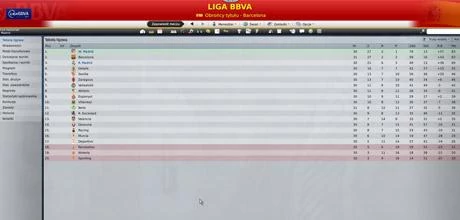 Screen z gry "Football Managera 2009"