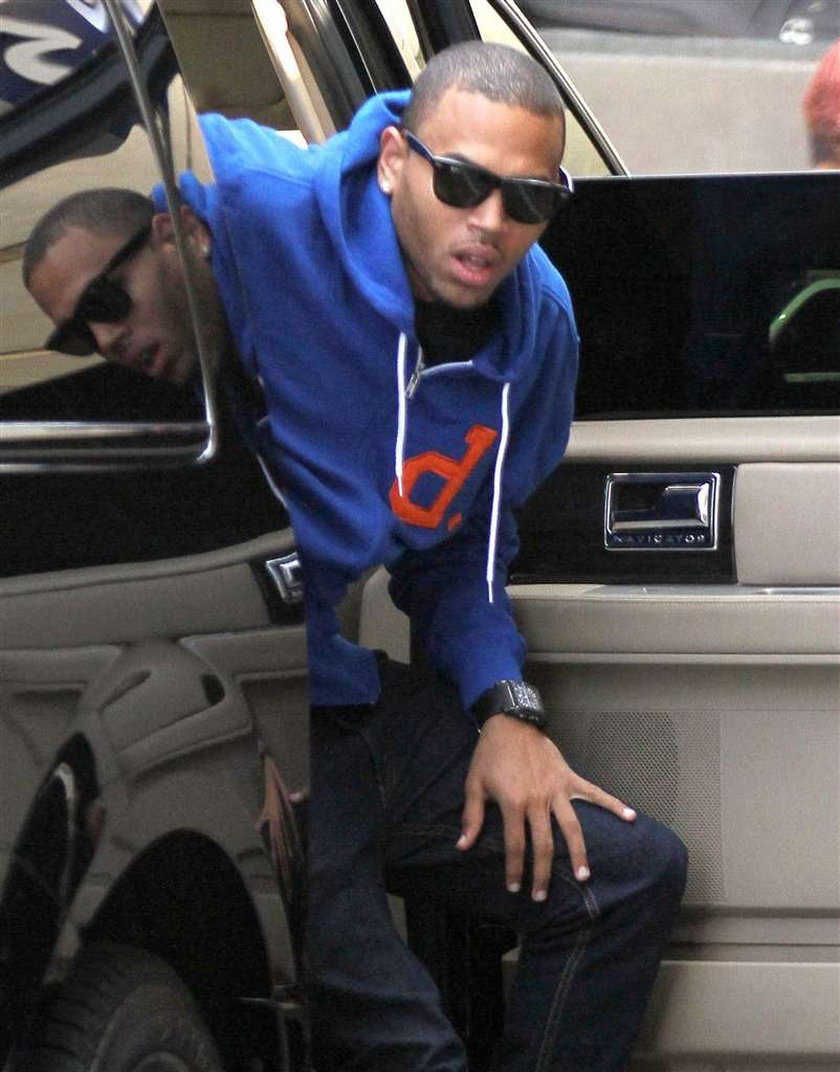 Chris Brown odzyskał diamentowy zegarek
