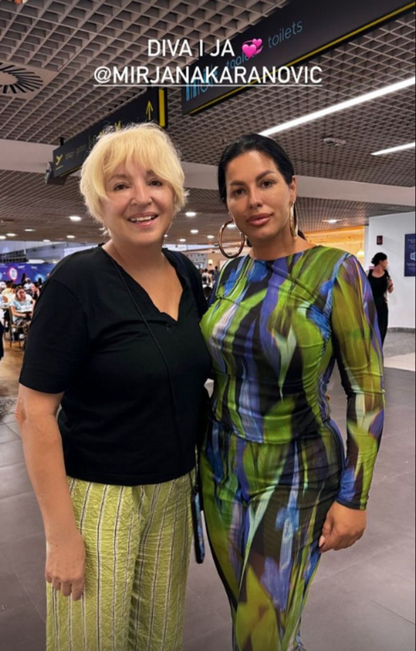 Mirjana Karanović i Seka Aleksić