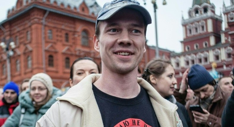 Ildar Dadin was handed a two-and-a-half year sentence under a controversial law that punishes repeated participation in unsanctioned rallies