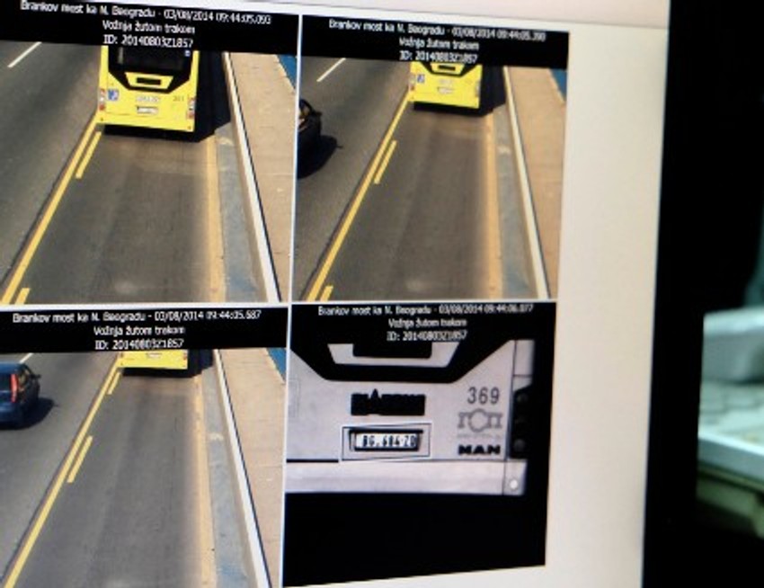 Kamere snimaju na tri lokacije