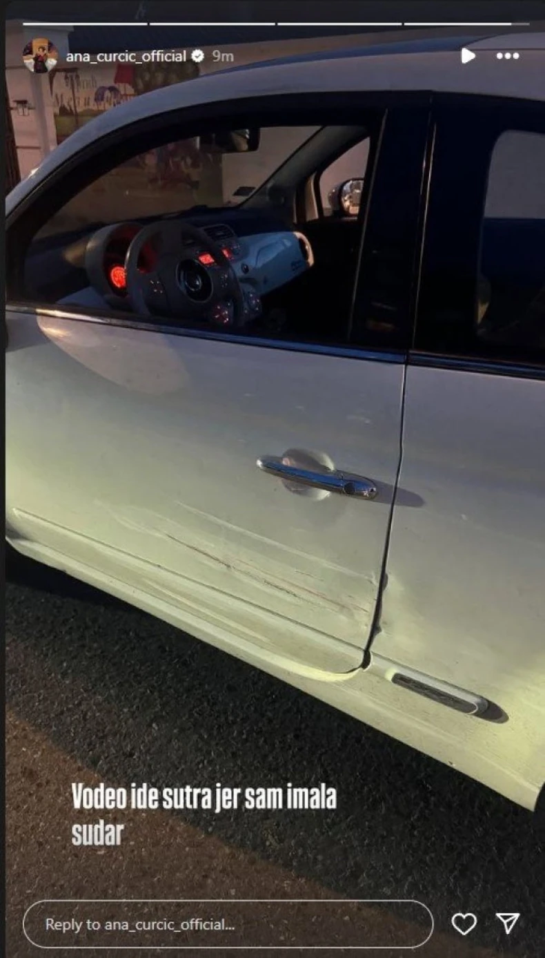 Ana Ćurčić objava