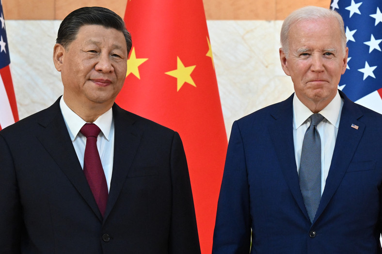 Ostatnie spotkanie Xi Jinpinga i Joego Bidena w listopadzie 2022 r. na Bali.
