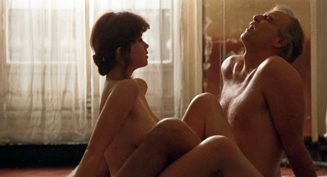 Marija Šnajder i Marlon Brando, "Poslednji tango u Parizu"