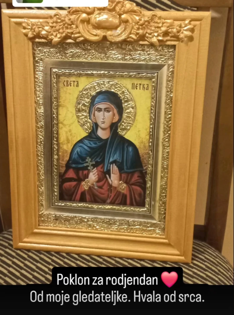 Jovani Jeremić gledateljka poslala poklon