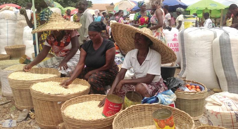 Ghanaian market women
