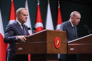Tusk po rozmowach z Erdoganem: Polska i Turcja chcą sprawiedliwego pokoju na Ukrainie