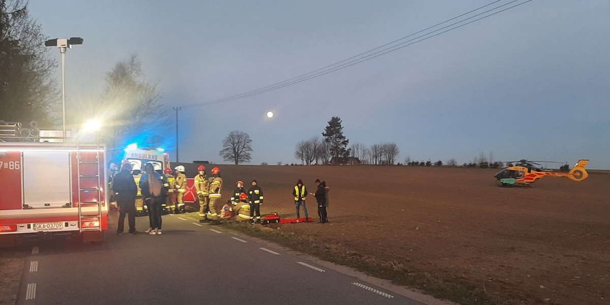 Tu doszło do tragedii! Kierowca przejechał 3 osoby. Zginęła 19-latka. Sprawca wypadku zbiegł!