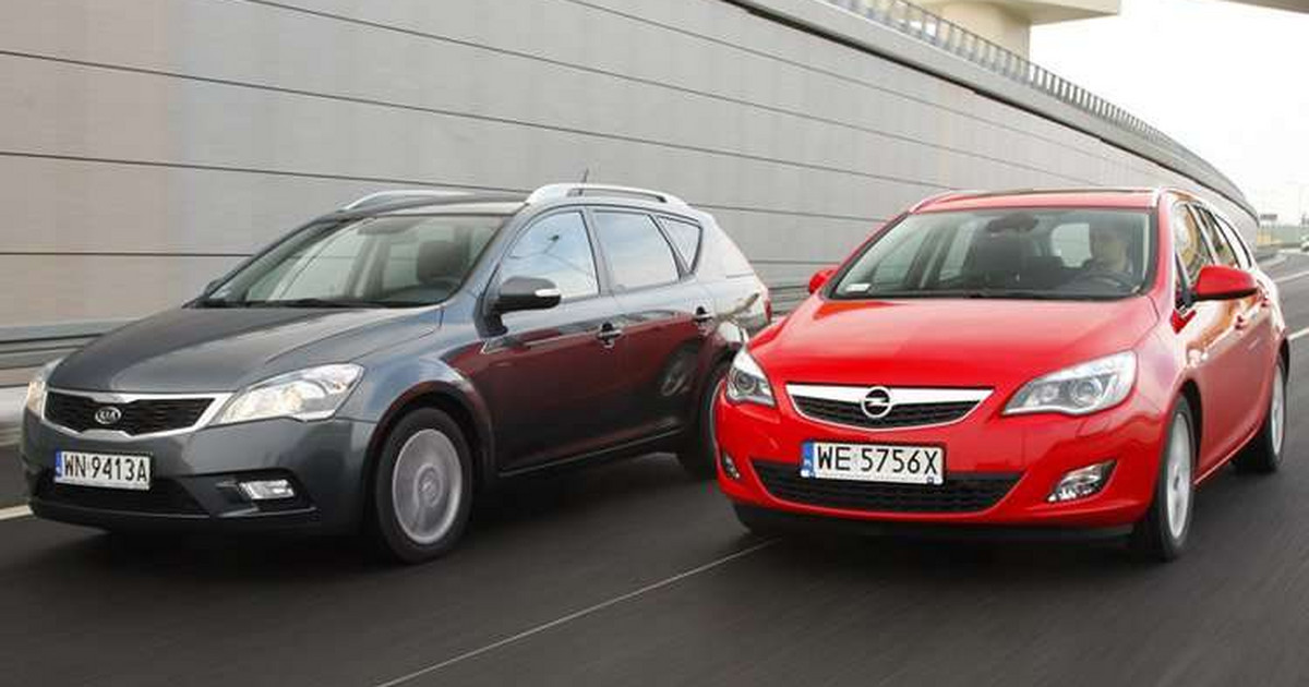 Kia cee'd SW kontra Opel Astra Sports Tourer czy