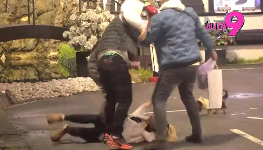 Aneli i Luka se potukli u Eliti, ona pala na beton: Obezbeđenje ih razdvajalo u dvorištu