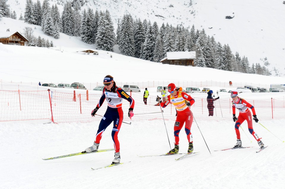 Puchar Świata w La Clusaz, Justyna Kowalczyk kontra Marit Bjoergen