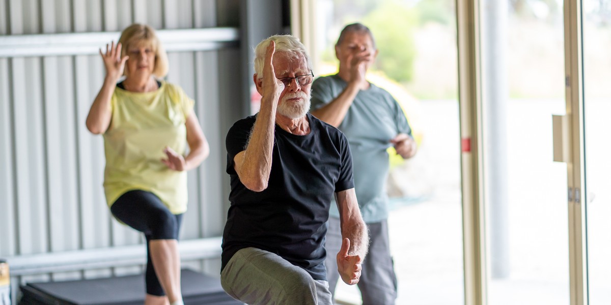 Zajęcie z Tai Chi