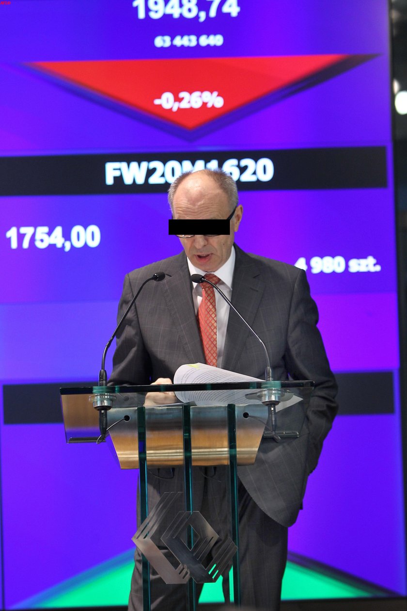 Były szef KNF Andrzej J. zatrzymany