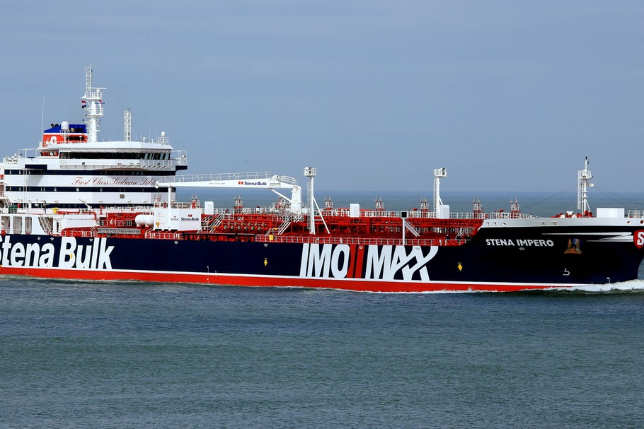 Przejęty przez Irańczyków tankowiec Stena Impero